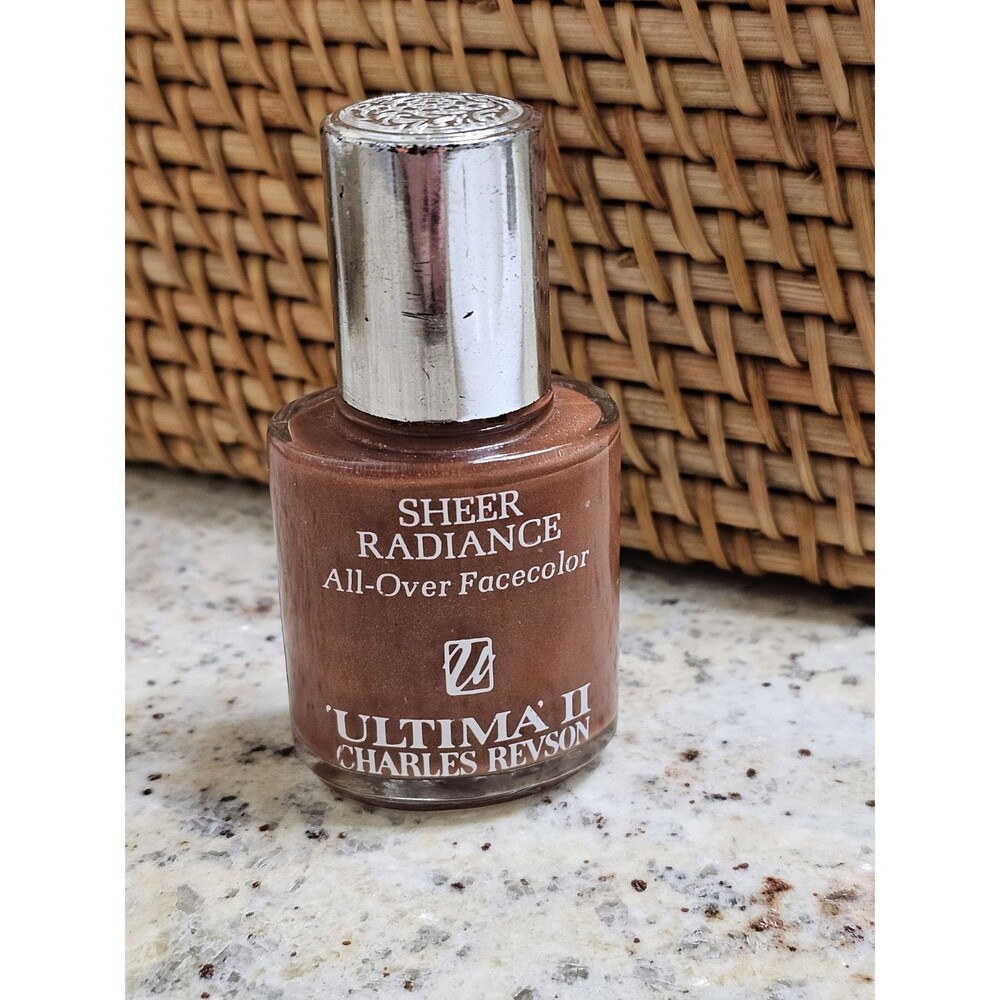 Vintage Ultima II Sheer Radiance Makeup Foundation Charles Revson 1.25 oz RARE
